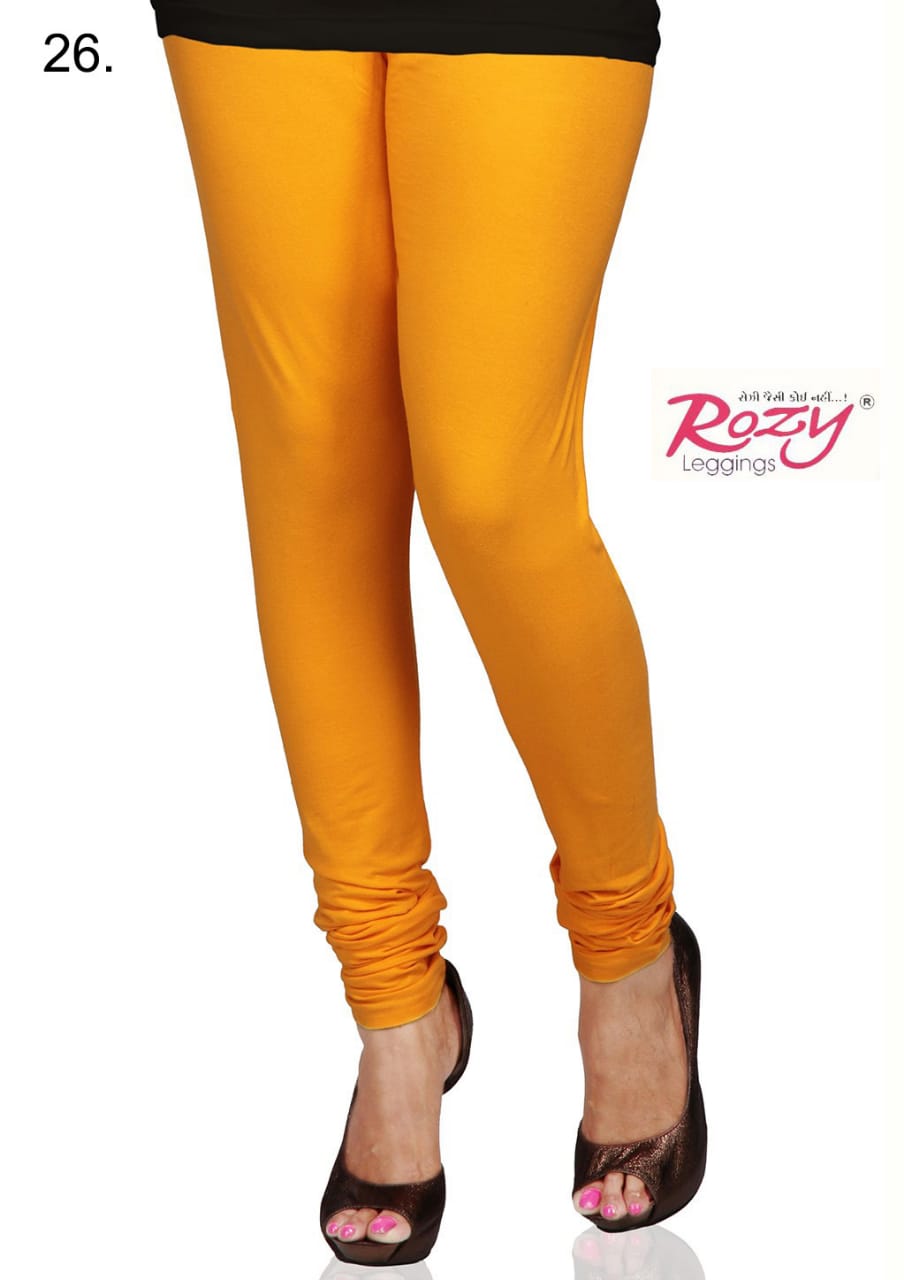 Rozy Leggings Fancy Cotton Lycra Leggings Collection Wholesale Supplier Surat