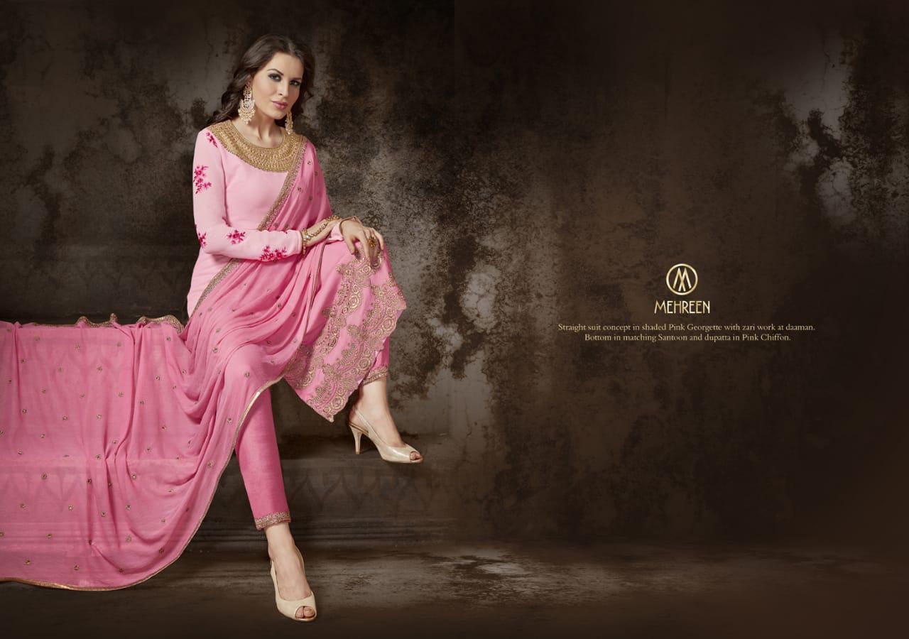 Mehreen 105 Series Fancy Salwar Kameez Catlog Wholesale Dealer Surat