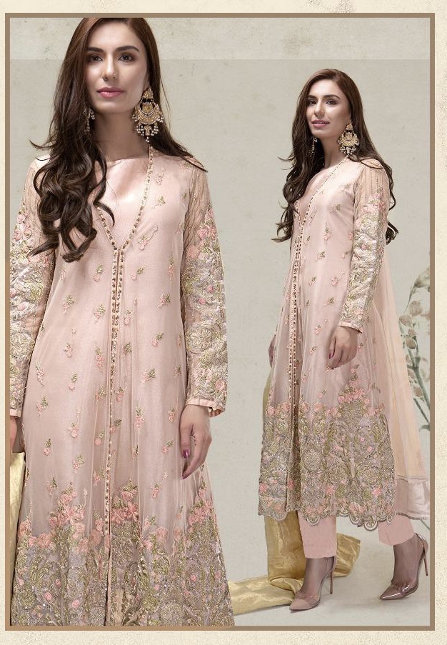 Marks Vol 4 By Deepsy 600101 Series Fancy Pakistani Style Salwar Kameez Collection Wholesaler Surat