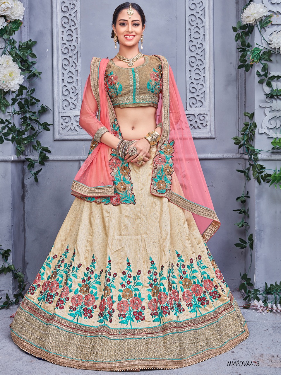 Padmavati Vol 2 Fancy Designer Party Wear Lehenga Collection Wholesaler Surat