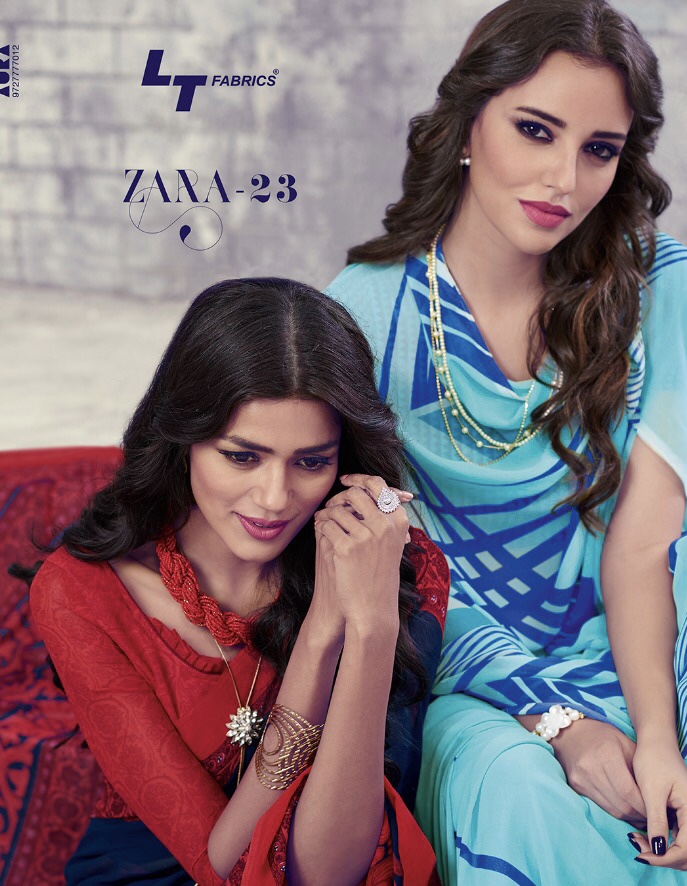 Lt Zara Vol 23 29001 Series Printed Saree Catlog Wholesale Dealer And Supplier Surat