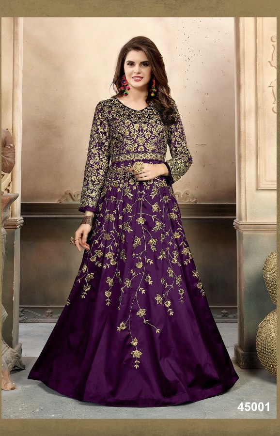 Twisha Anaya 45001 Series Designer Gown Suit Collection