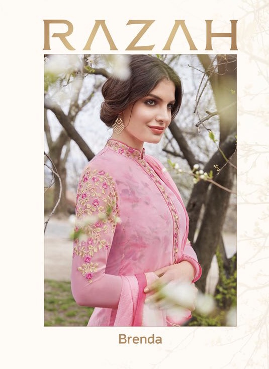 Jinaam Razah Brenda 4055 Series Designer Suit Catlog Wholesale Dealer And Supplier Surat