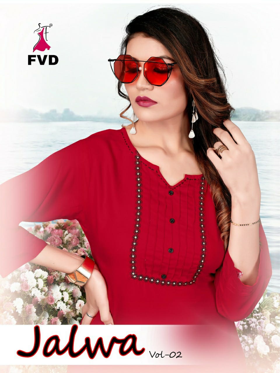 Jalwa Vol 2 Kurti With Plazoo By Fashion Valley Dresses By Fvd Dealer And Exporter Gujrat