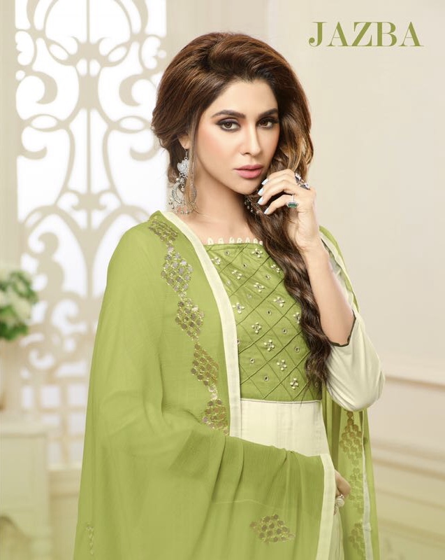 Jazba By Kapil 32004 Series Fancy Cotton Jaam Silk Salwar Kameez Catlog Wholesale Dealer And Supplie...