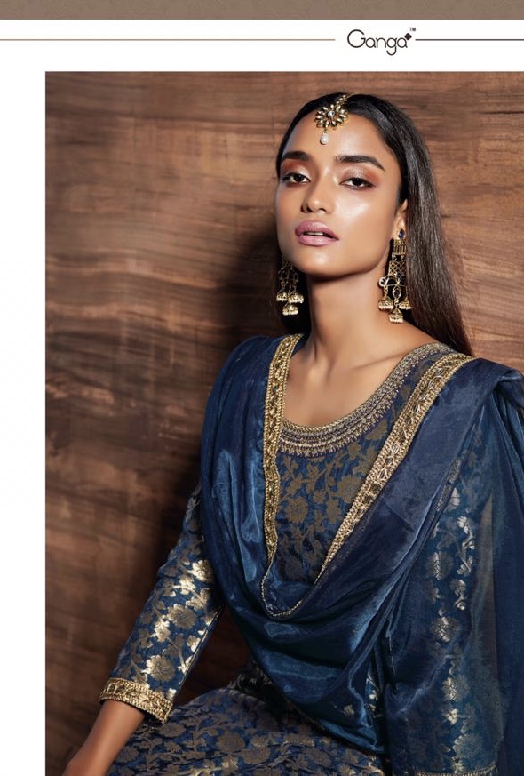 Uthsava By Ganga 6434 Series Designer Party Wear Suit Catlog Wholesale Dealer Surat