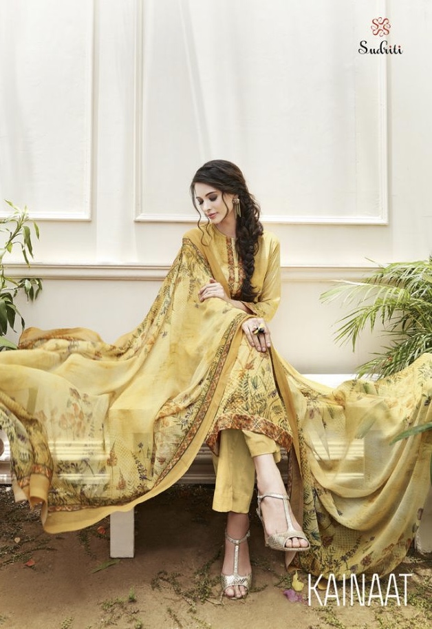 Sahiba Sudriti Kainaat 01 Series Crepe Digital Print Salwar Kameez Catlog Wholesale Dealer And Suppl...