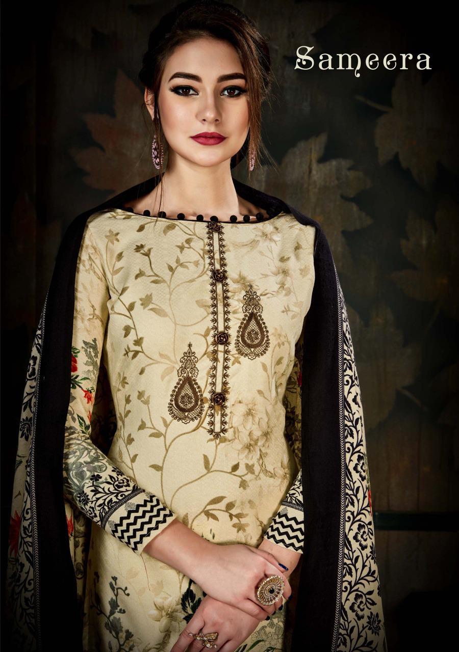 Sameera By Sargam Prints 80001 Series Fancy Pashmina Designer Printed Salwar Kameez Catlog Wholesale...