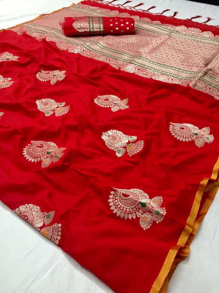 Kanthrishi Silk By Rajtex Fancy Party Wear Soft Silk Saree Catlog Wholesale Dealer Surat