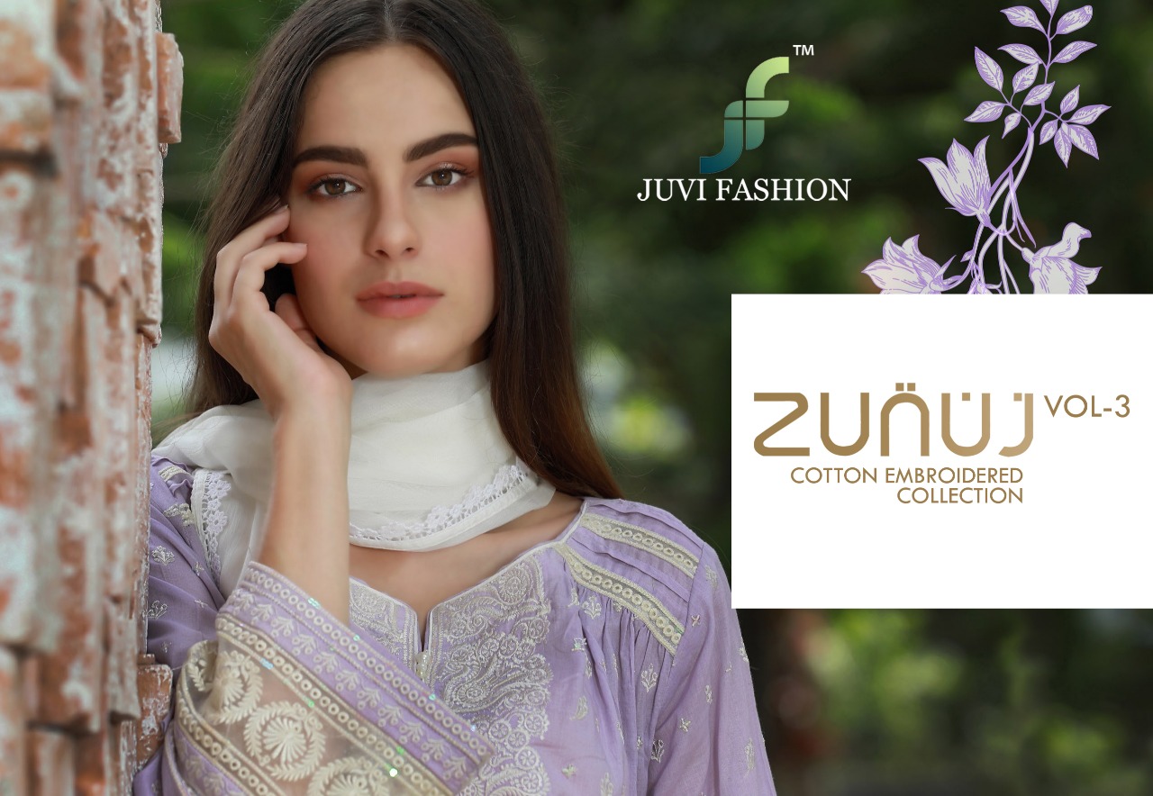 Junuj Vol 3 By Juvi Fashion 19001 Series Pure Cotton Salwar Kameez Catlog Wholesale Dealer And Suppl...