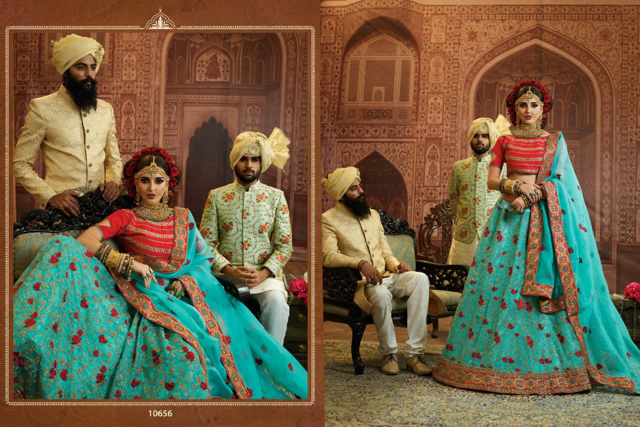 Riddhoo 10656 Inspire Party Wear Lehnga Choli Single Available