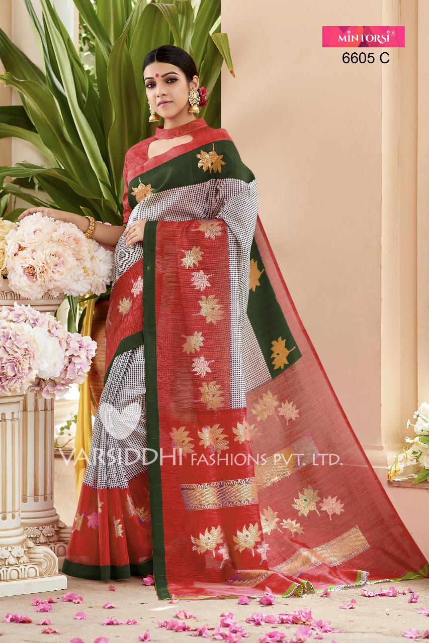 Mintorshi 6605 Series Banglori Silk Saree Catlog Wholesale Dealer And Supplier Surat