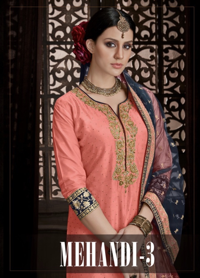 Utsav Suits Mehandi Vol 3 1001 Colours Designer Indo Western Suit Catlog Wholesaler And Supplier Sur...