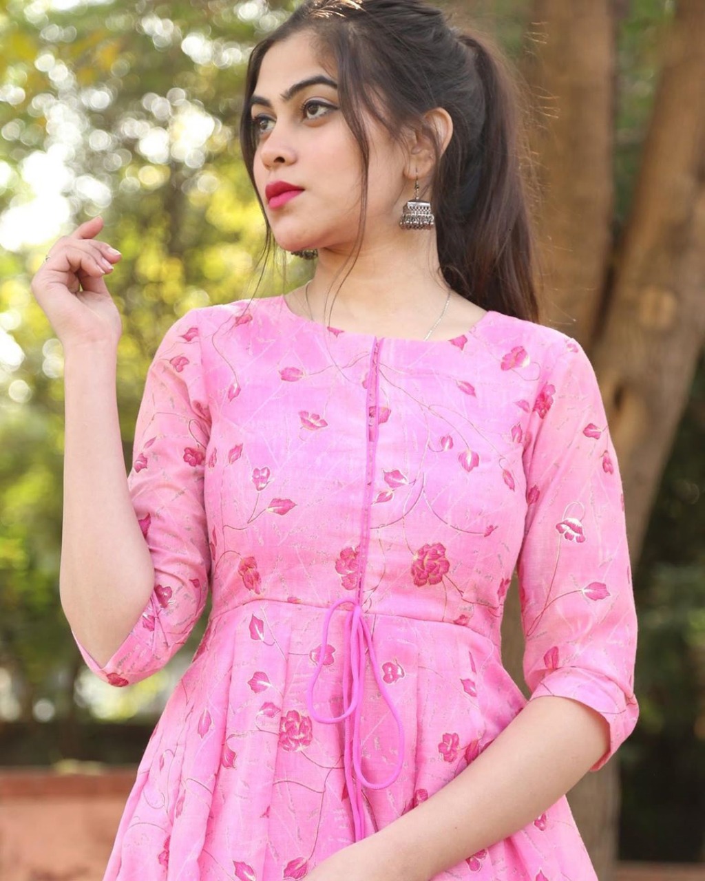 Shayka Vol 2 Pure Fabric Kurti Gowns Singles Available Dealer And Exporter Gujrat