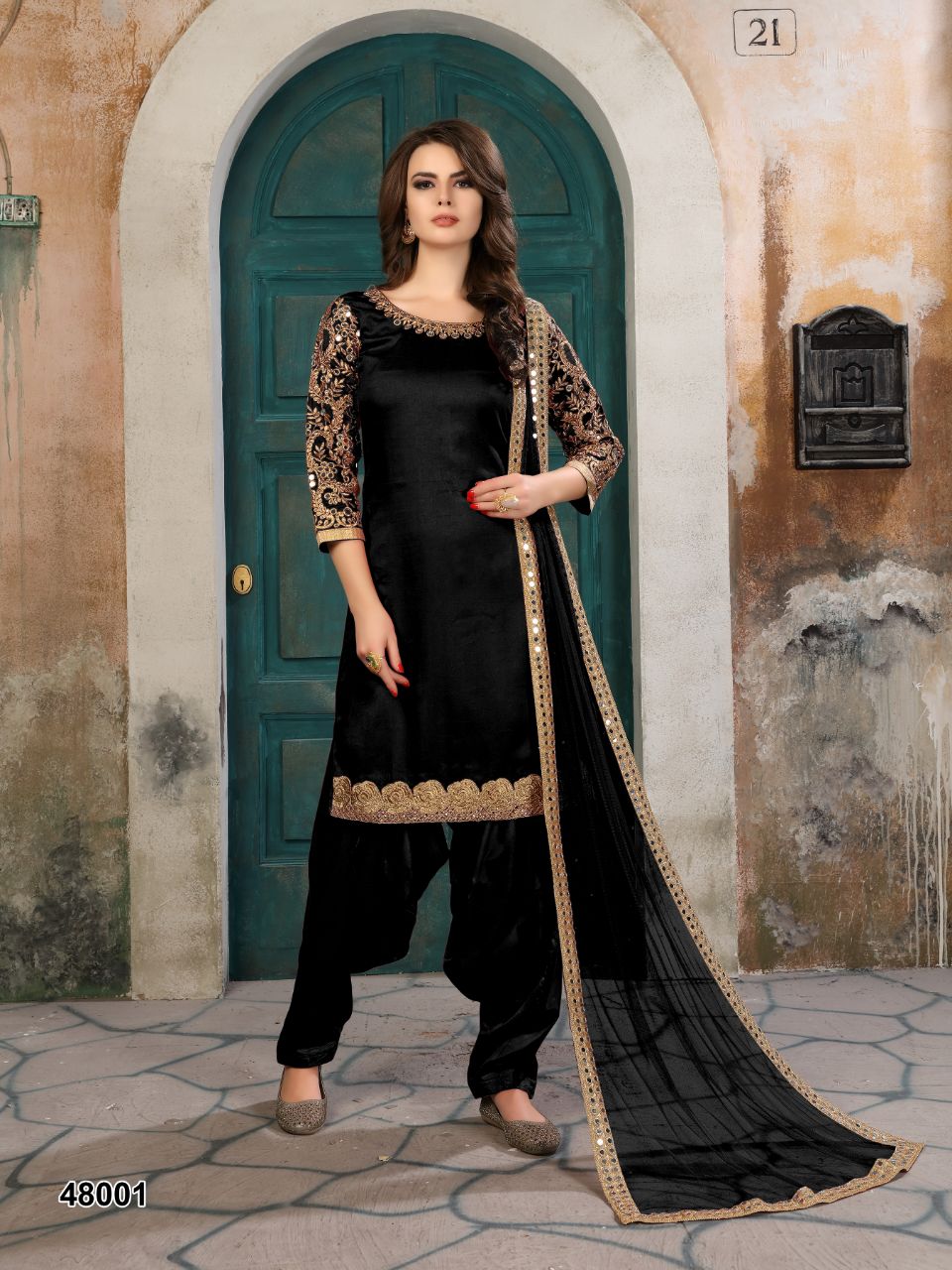 Aanaya 48001 Series Designer Patiala Suit Catlog Dealer