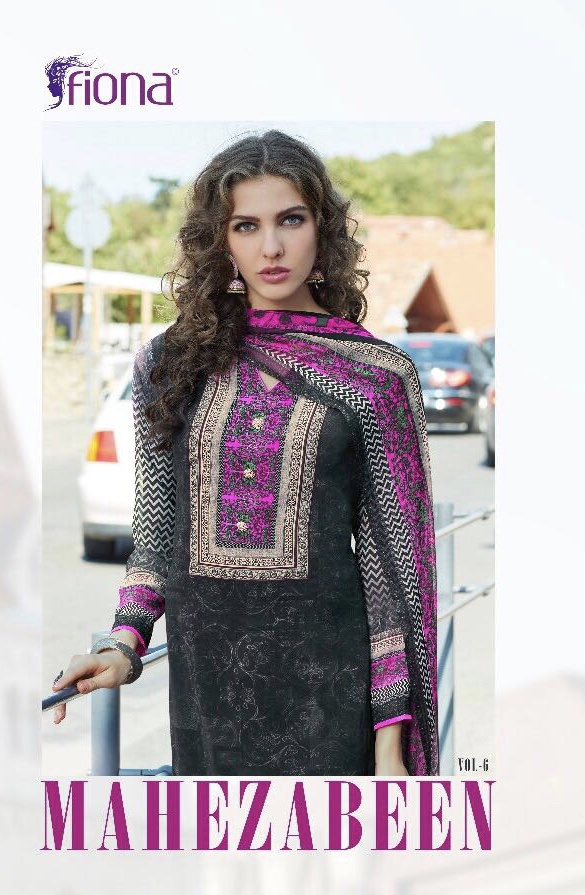 Mahezabeen Vol 6 By Fiona 1101 Series Digital Print Georgette Salwar Kameez Catlog Wholesale Dealer ...
