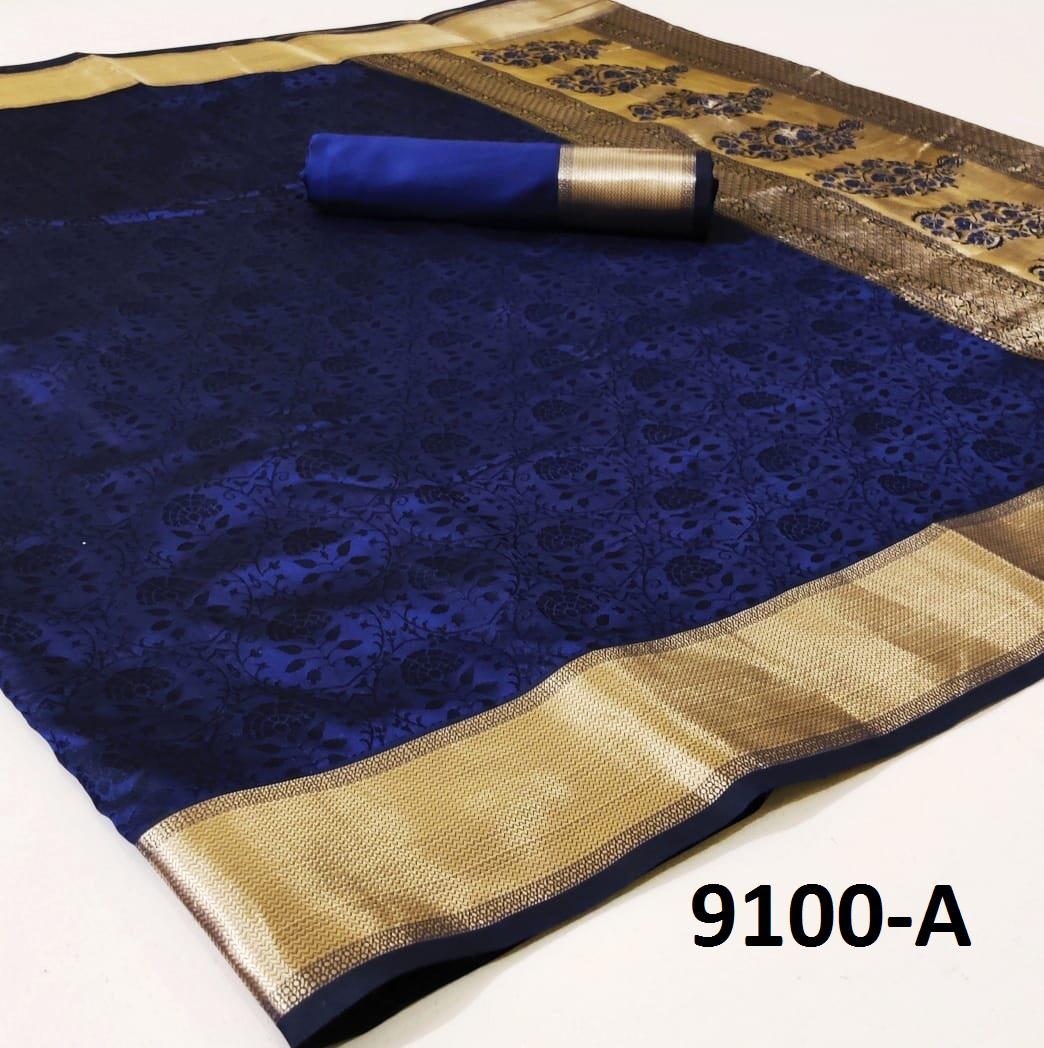 9100 Colours By Np Saree Singles Available Wholesaler Supplier From Surat