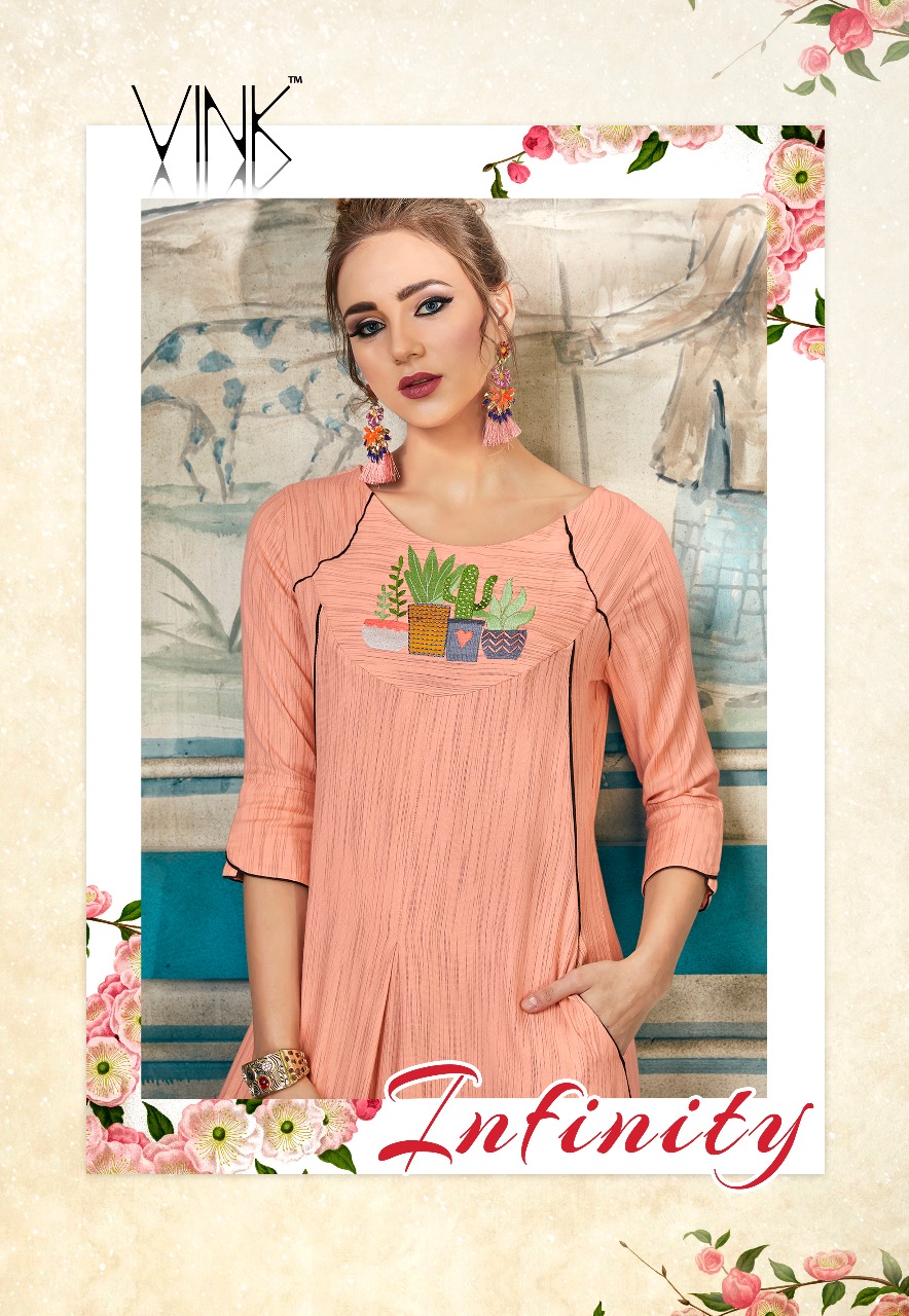 Vink Infinity 281 Series Designer Reyon Kurti Dealer