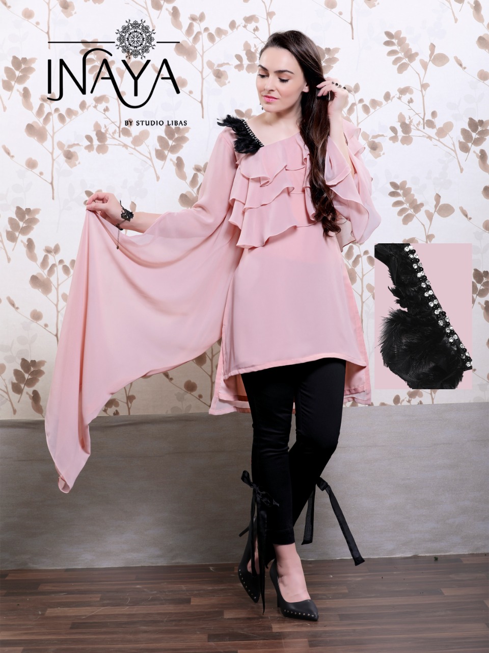 Luxury Pret Collection Vol 9 By Inaya Studio Libas Designer Tunic With Pant Wholesale Dealer Surat