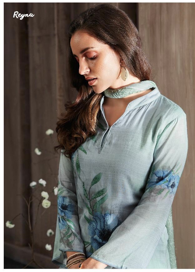 Lady Marmalade By Reyna 331 Series Fancy Bemberg Digital Printed Salwar Kameez Catlog Wholesaler Sur...