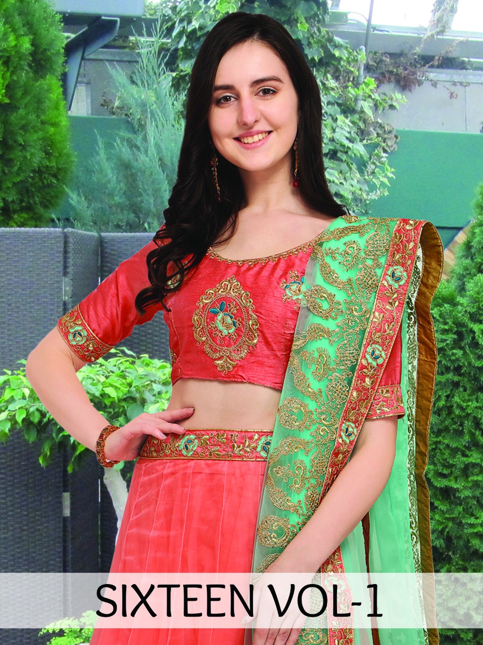 Sixteen Vol 1 Fancy Designer Party Wear Lehenga Choli Collection Wholesaler Surat