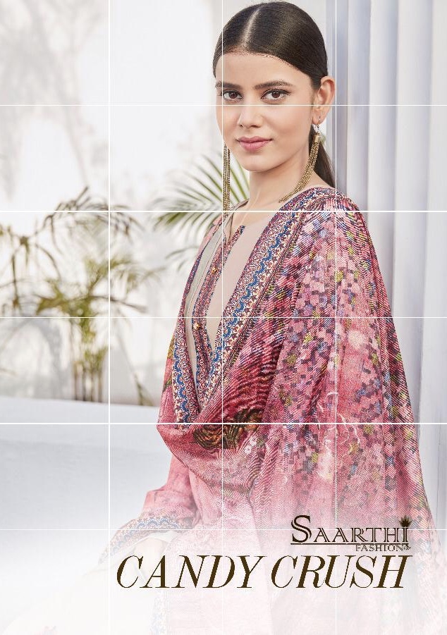 Candy Crush By Saarthi Fashion 119 Series Fancy Pure Jam Silk Cotton Salwar Kameez Catlog Wholesale ...