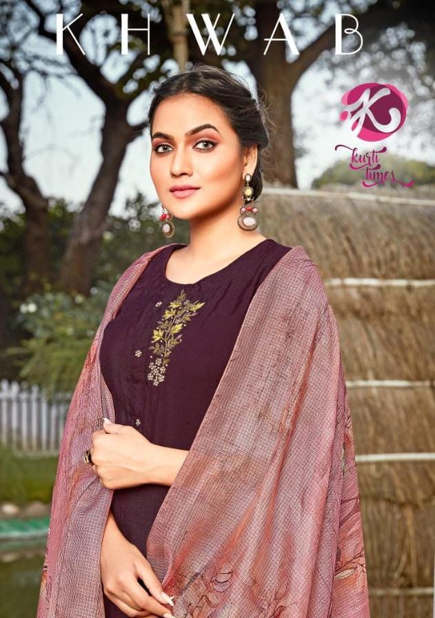Khwab By Kurti Times Manufacturer Traders Surat Gujrat