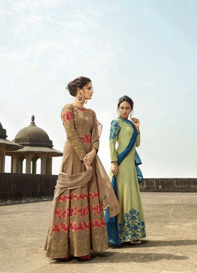 Clarabelle By Omtex 01 Series Designer Party Wear Gown Collection Wholesale Dealer Surat