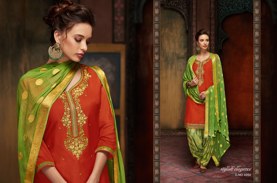 Kessi Shangar By Patiala House Vol 4 4201 Series Designer Patiala Suit Catlog Wholesale Dealer Surat