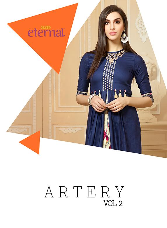 Eternal Artery Vol 2 K 503 Series Designer Kurti Catlogue