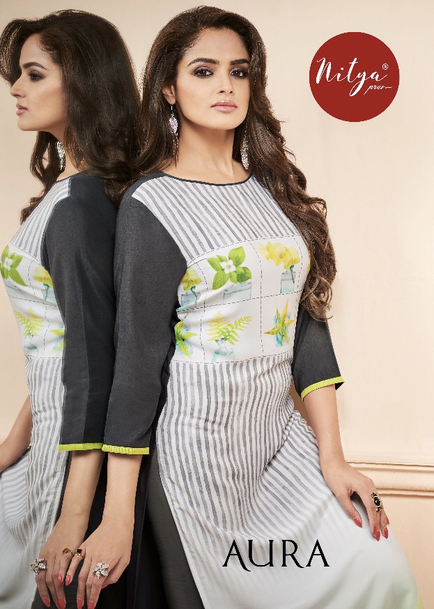Lt Fabrics Aura 1001 Series Cotton Printed Kurti Dealer