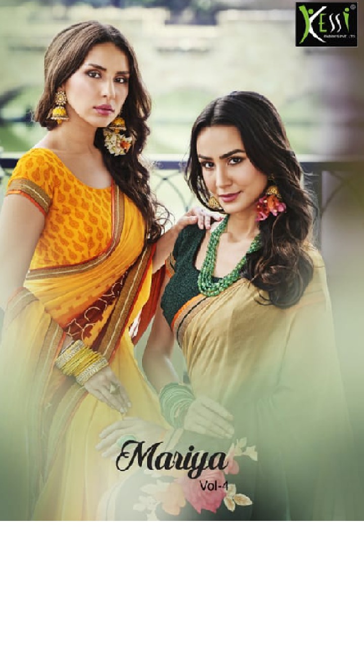 Kessi Mariya Vol 4 7801 Series Designer Printed Saree Catlog Wholesale Dealer And Supplier Surat