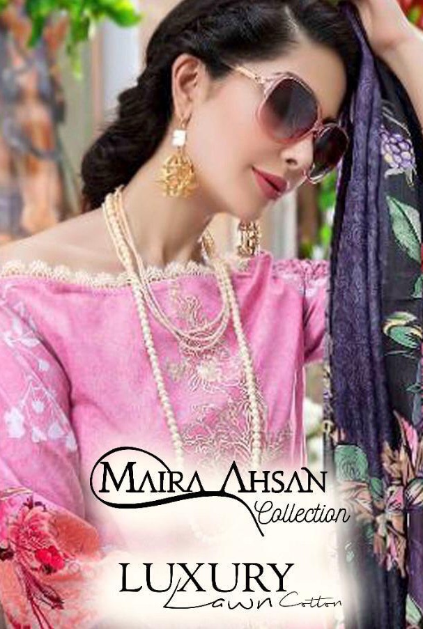 Luxury Lawn By Maira Ahsan Manufacturer Traders Surat Gujrat