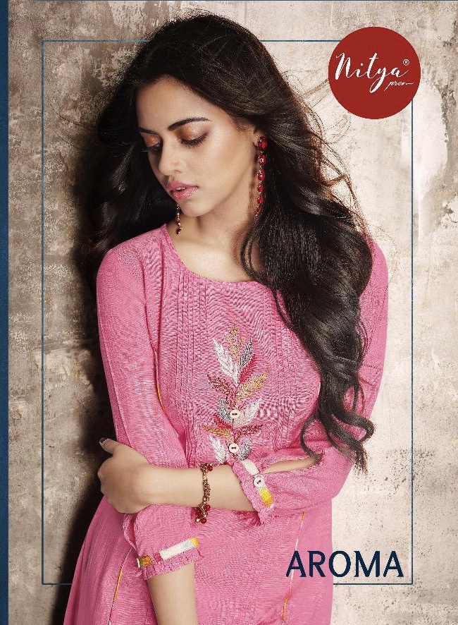 Aroma By Lt Fabrics 101 Series Fancy Designer Reyon Kurti Catlog Wholesaler Surat