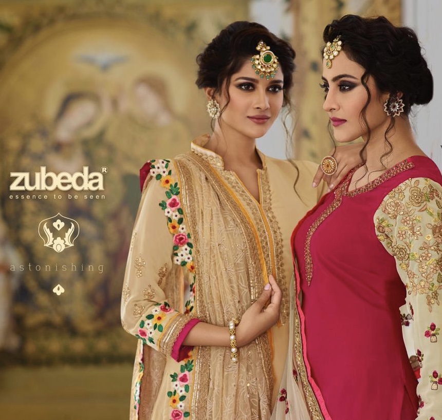 Avantika By Zubeda 15901 Series Fancy Georgette Party Wear Salwar Kameez Catlog Wholesaler Surat
