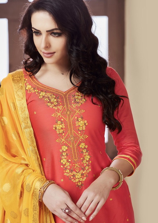 Shangar By Patiala House Vol 6 By Kessi Fabrics 4331 Series Jam Silk Cotton Patiala Suit Catlog Whol...