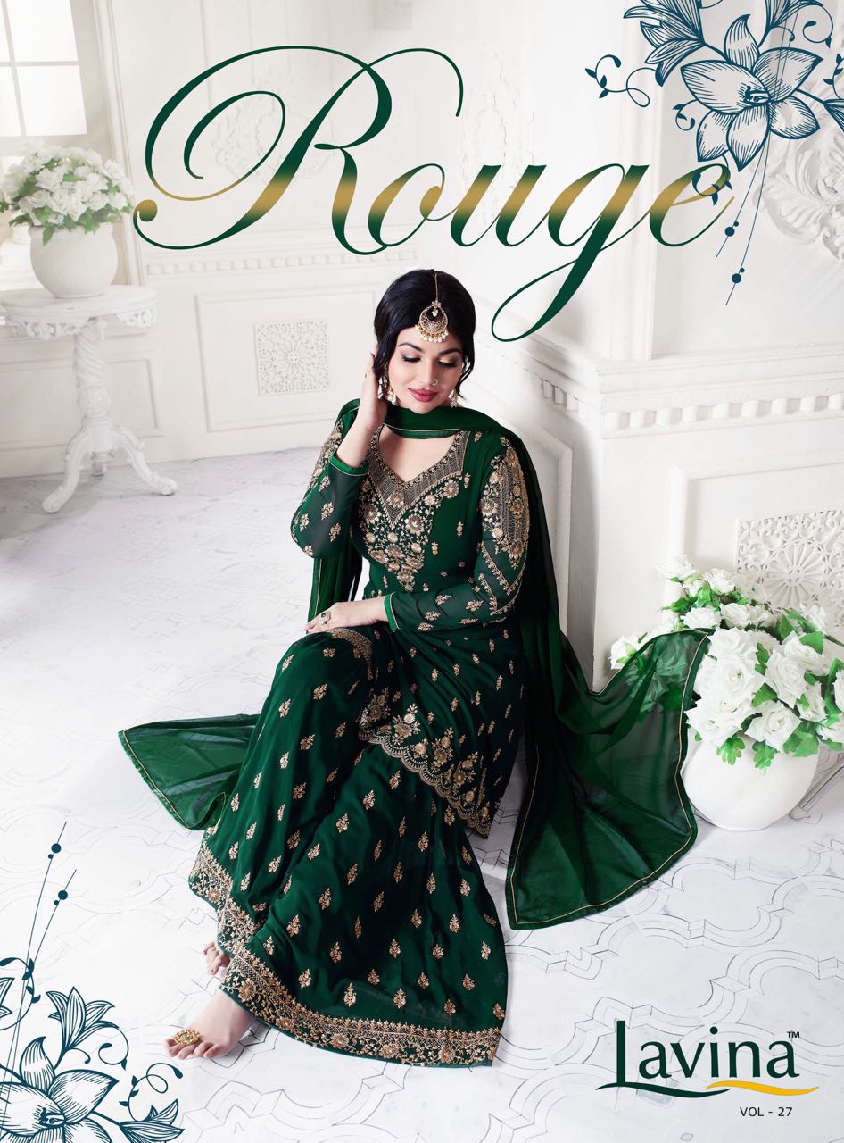 Lavina Vol 27 Sarara 27001 Series Sarara Heavy Suit Catlogue