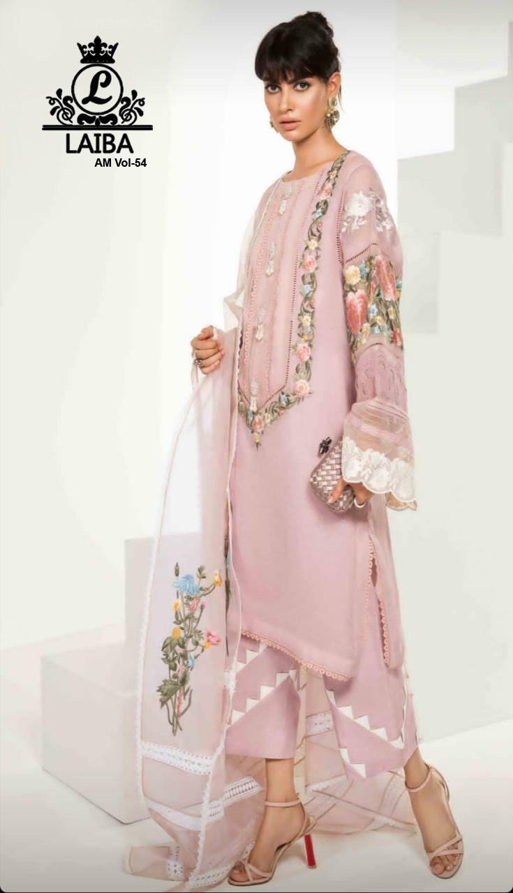 Am Vol 54 By Laiba The Designer Studio Singles Available Manufacturer Traders Surat Gujrat