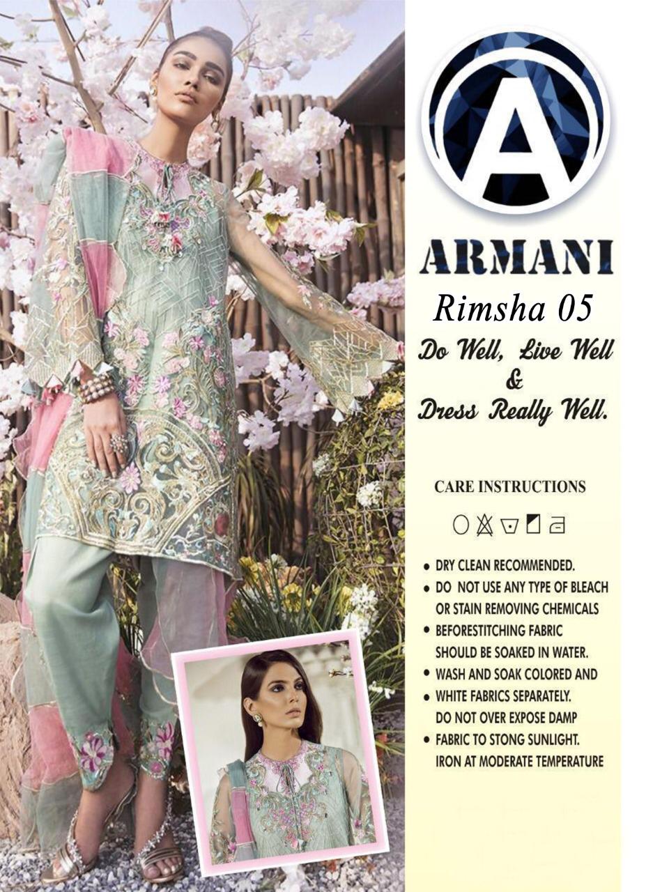 Rrimsha 05 Special For Festival Season By Armani Manufacturer Traders Surat Gujrat