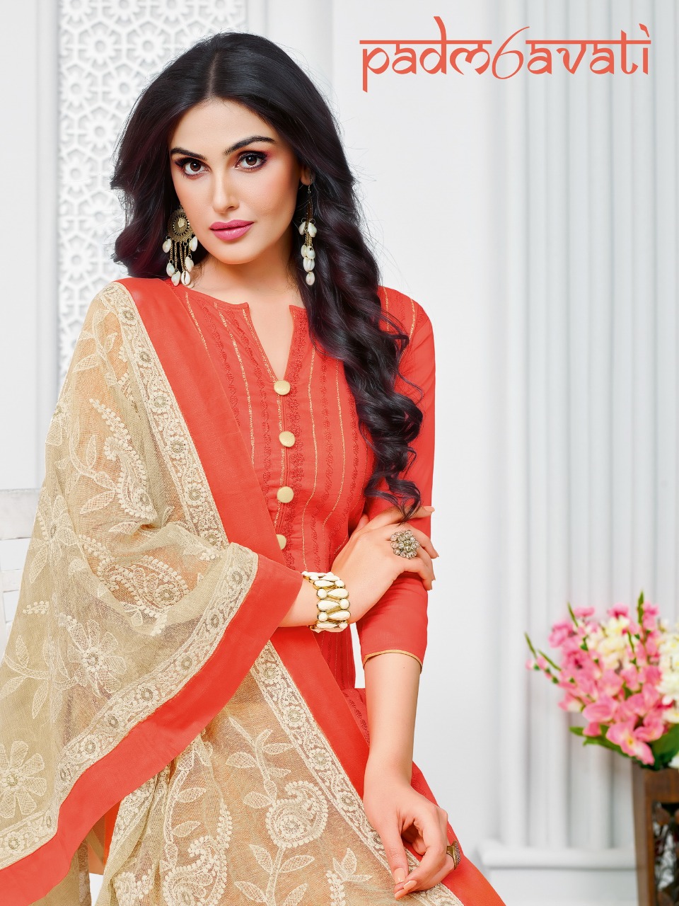 Moof Fashion Padmavati Vol 6 333 Series Caotton Satin Salwar Kameez Catlog Wholesale Dealer And Supp...