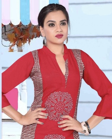 Bindiya By Shree Mn Creation 101 Series Fancy Reyon Printed Kurti Catlog Wholesale Dealer Surat