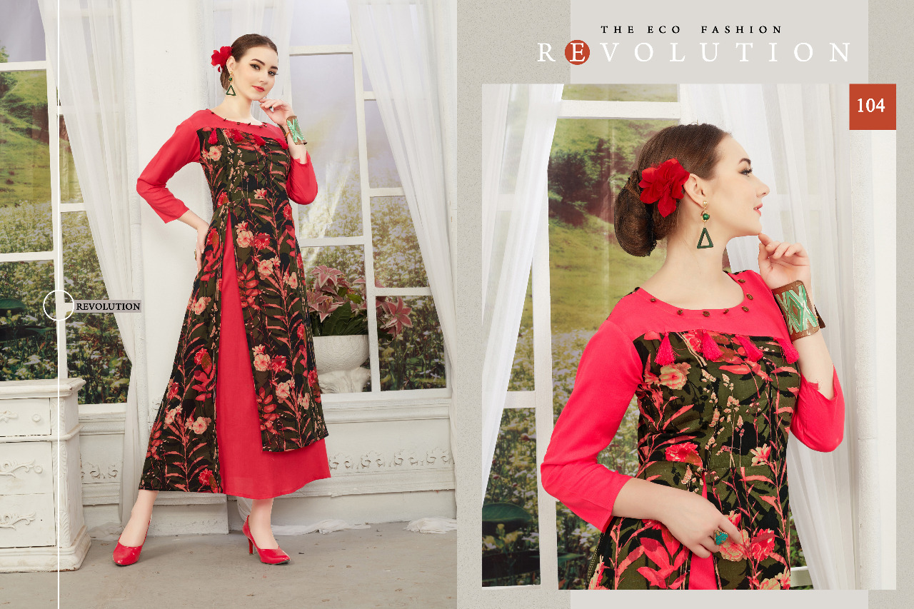Kajri Style Prisha Vol 1 101 Series Reyon Printed Kurti Catlog Wholesale Dealer And Supplier Surat