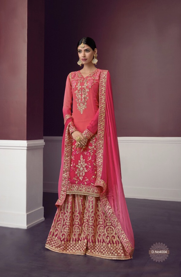Mehandi Vol 4 By Utsav Suits 4001 Series Designer Party Wear Sarara Suit Wholesaler Surat