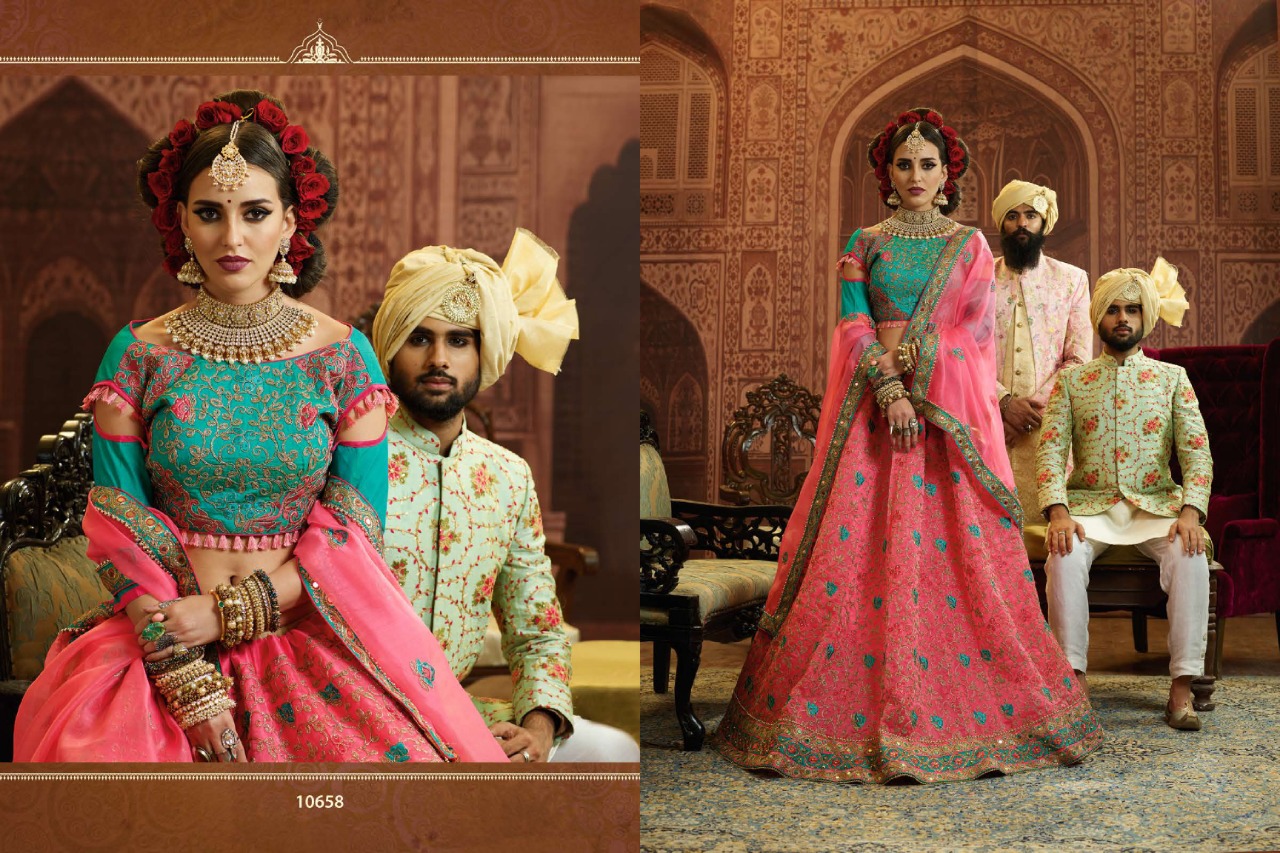 Riddhoo 10658 Inspire Party Wear Lehnga Choli Single Available