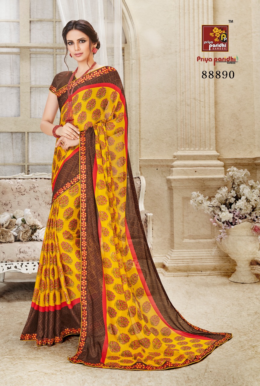 Priya Paridhi Amaya 88881 Series Printed Saree Catlog Wholesale Dealer Surat