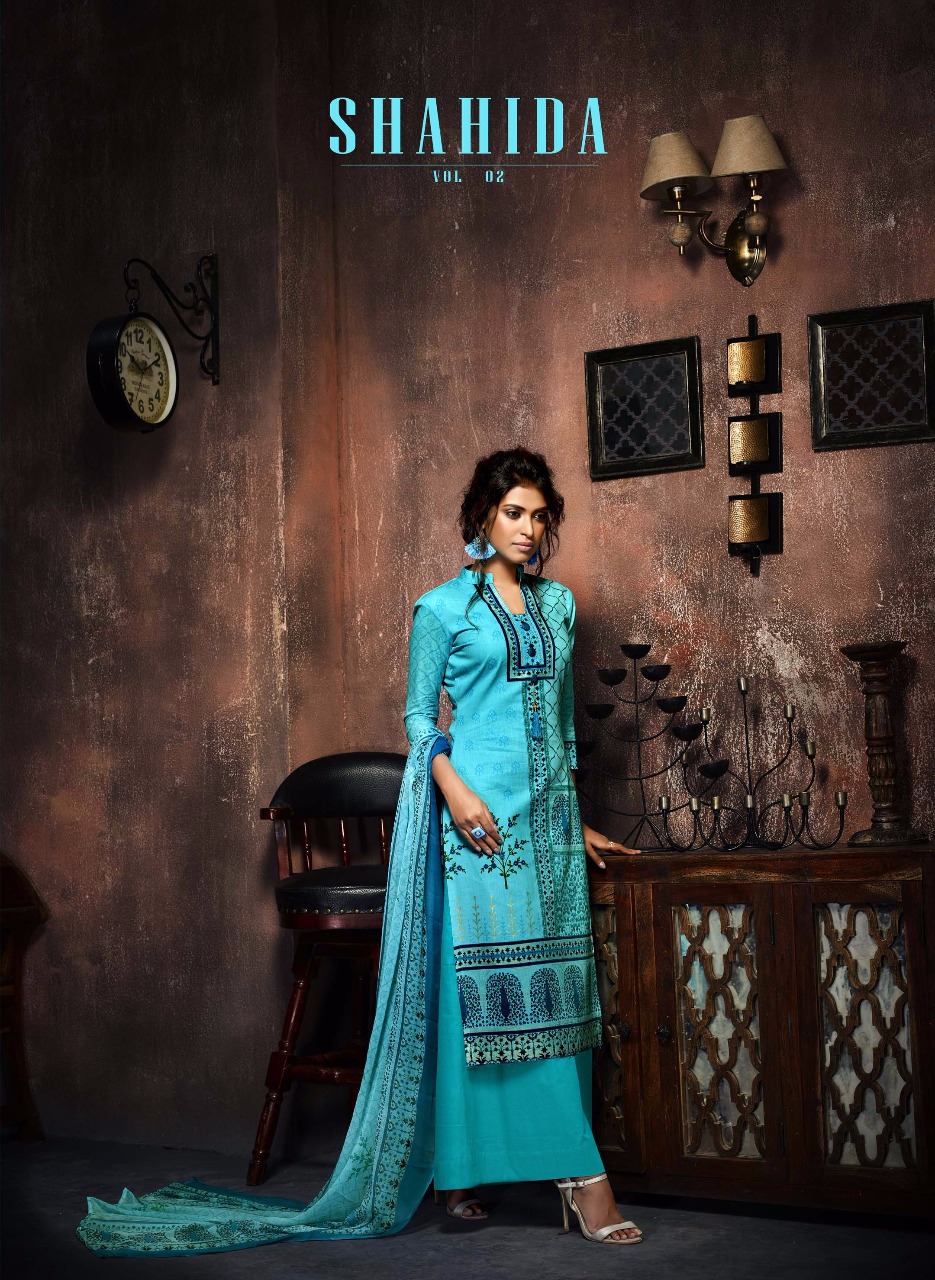 Sargam Prints Shahida Vol 2 67001 Series Pure Cotton Designer Salwar Kameez Catlog Wholesale Dealer ...