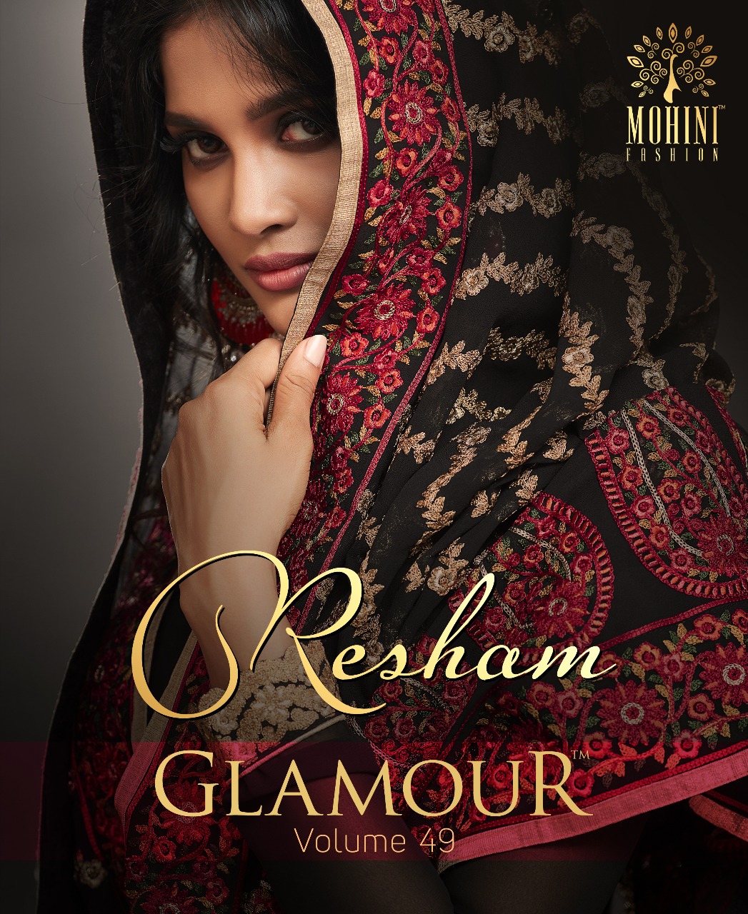 Mohini Glamour 49 Resham Collection Wholesale Supplier India