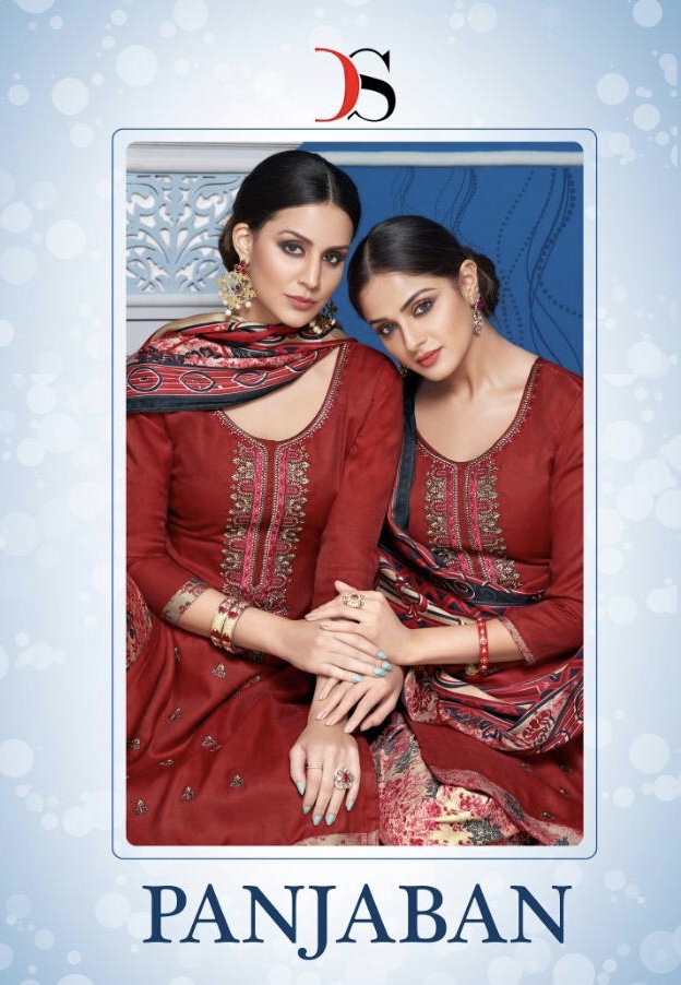Panjaban By Deepsy 28001 Series Fancy Pashmina Printed Patiala Salwar Suit Catlog Wholesaler And Sup...