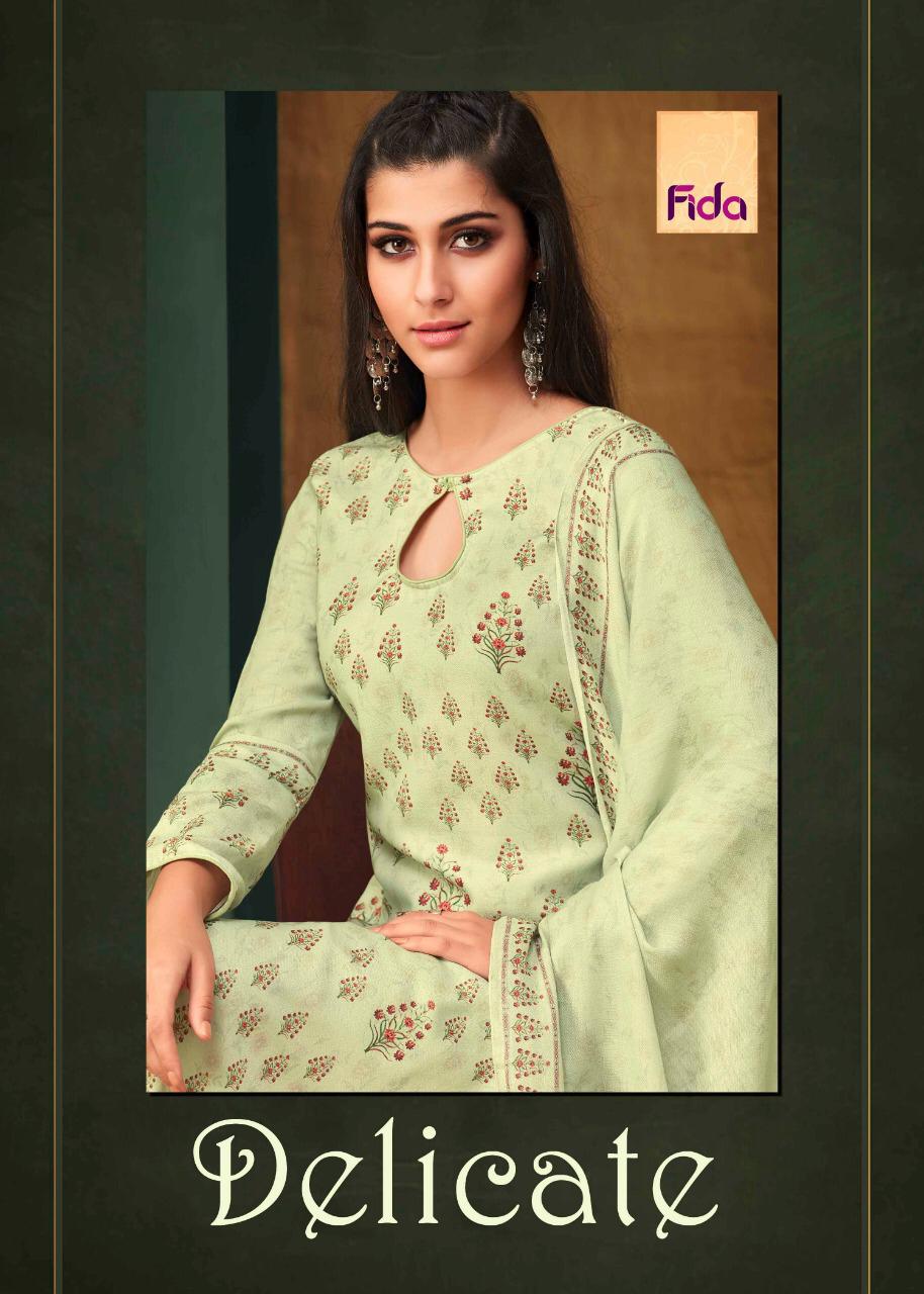 Delicate Bt Fida International 1001 Series Fancy Pure Cotton Satin Salwar Kameez Catlog Wholesaler S...