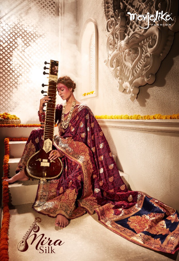 Mira Silk By Monjolika Fashion Manufacturer Traders Surat Gujrat